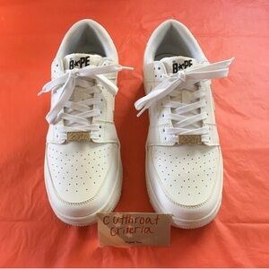 Triple white 20th anniversary BAPESTA